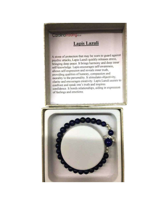 Lapis Lazuli bracelet - Angel