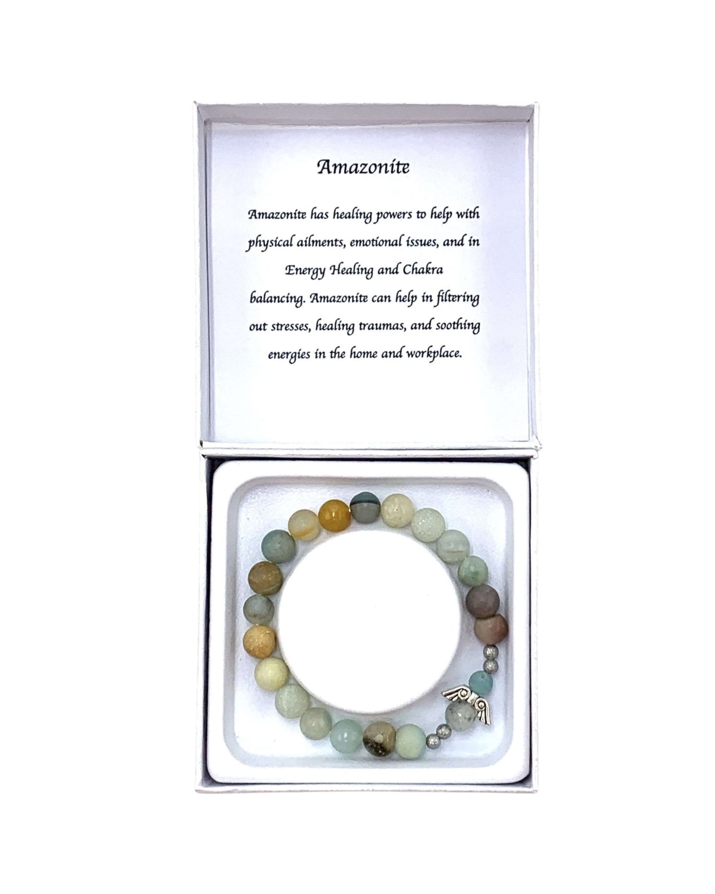 Amazonite bracelet - Angel