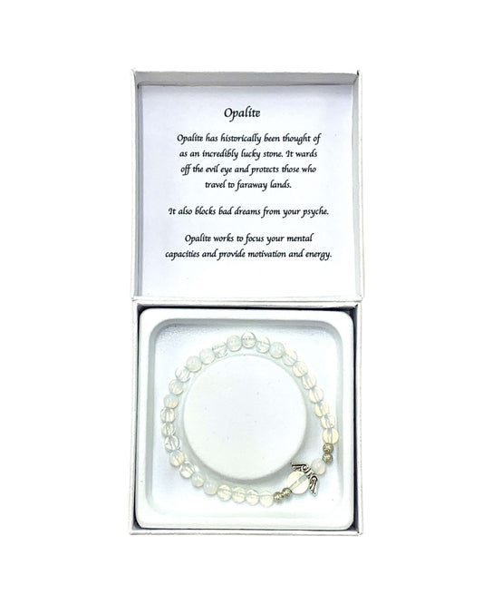 Opalite bracelet - Angel