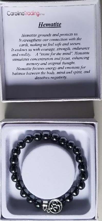 Hematite bracelet