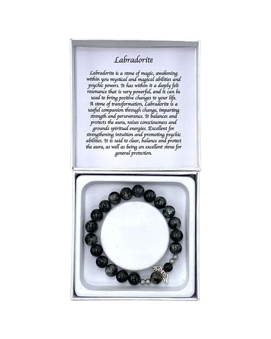 Labradorite bracelet - Angel