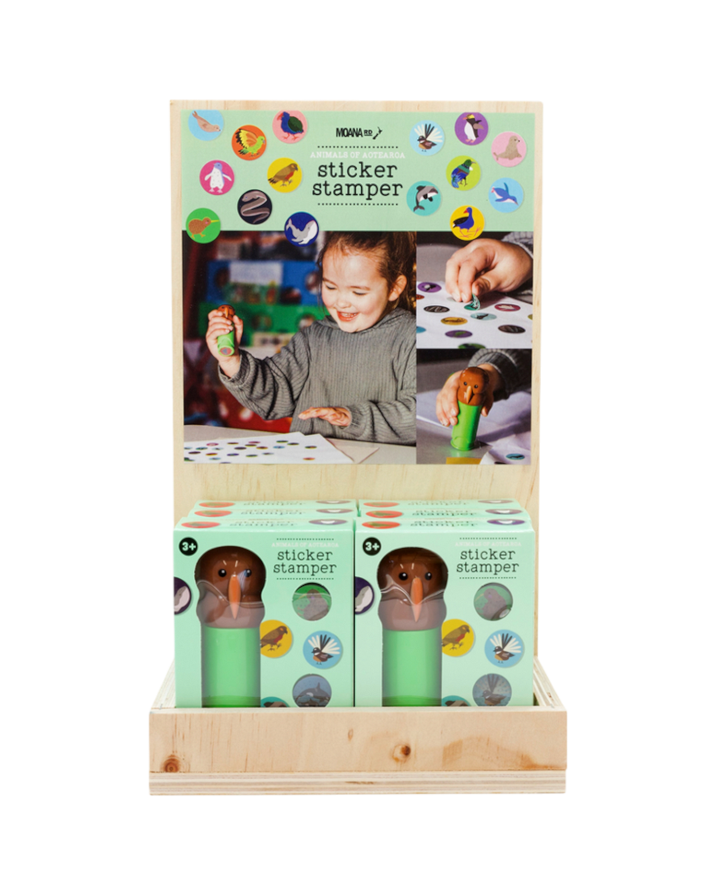 Sticker Stamper - Animals of Aotearoa