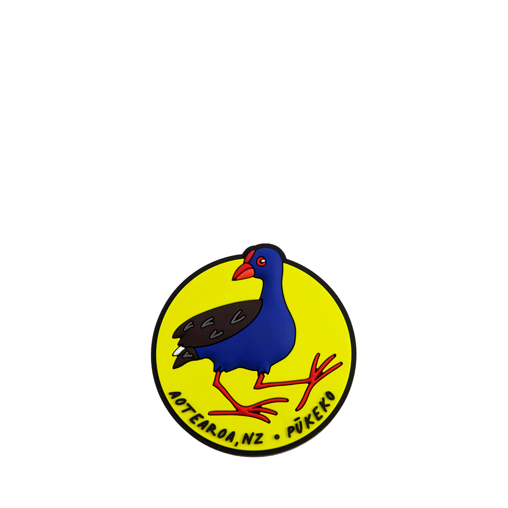 Silicone Magnet - Pukeko