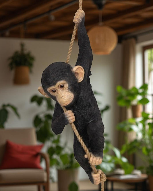 Realistic Hanging Chimp