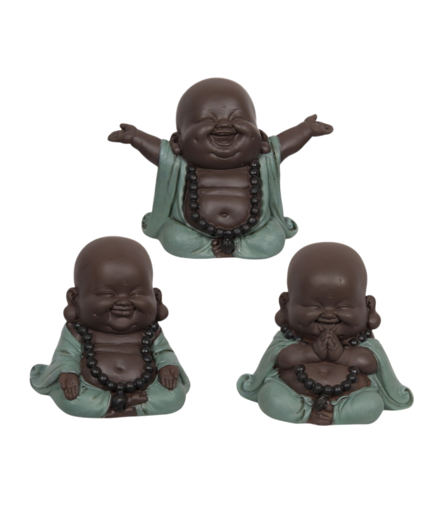 Turquoise Cute Buddha