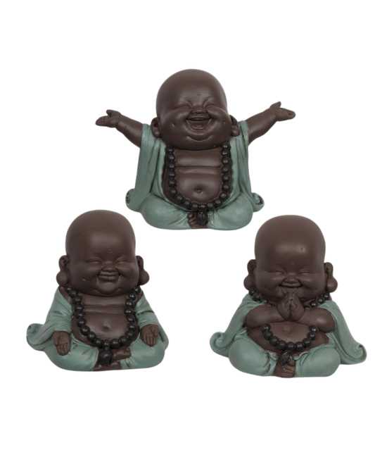 Turquoise Cute Buddha