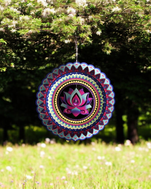 Lotus Flower Mandala Spin