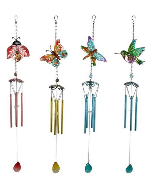 Glitter Metal Insect Chimes