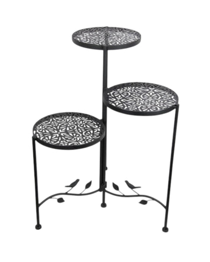 Back metal Triple Pot Stand