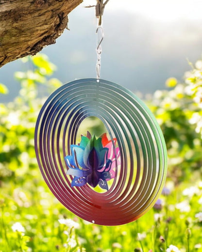 3D Rainbow Chakra Spinner