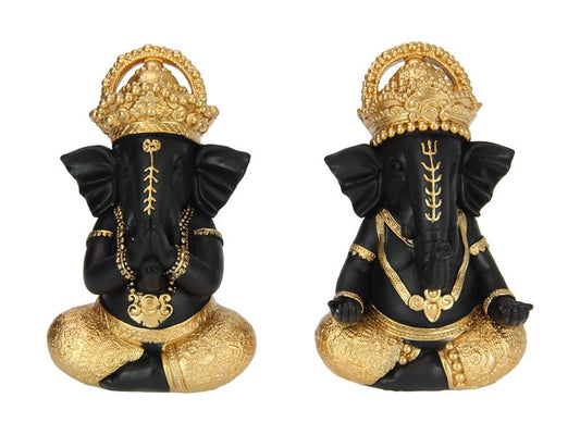 Gold & Black Ganesh set of 2