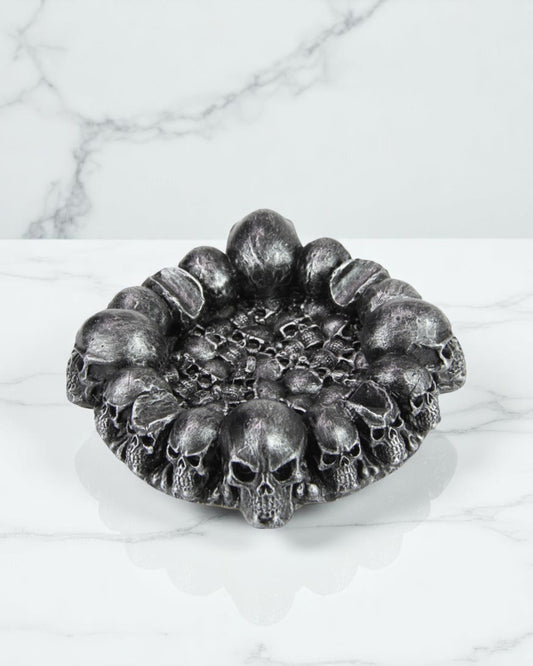 Antique Skull Ash Tray