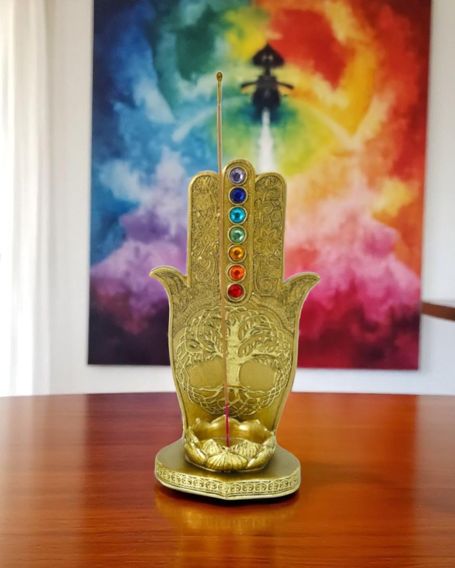 Tree of Life Chakra Incense Holder