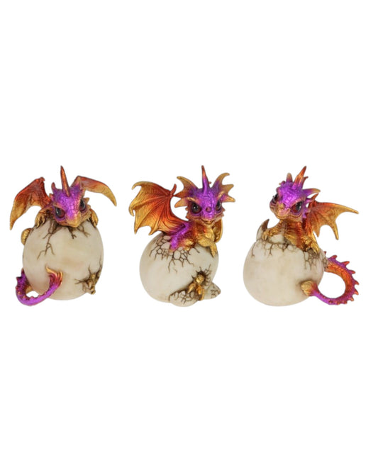 Cute Purp/Gld Dragon Egg