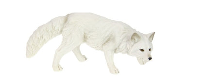 Standing White Wolf
