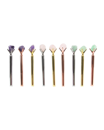 Gemstone Pen Crystal Top