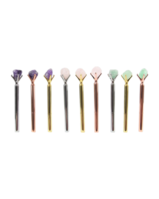 Gemstone Pen Crystal Top