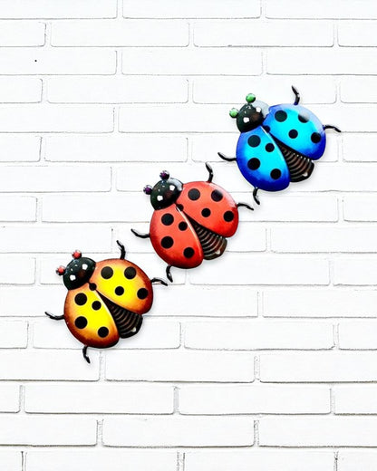 Metal Ladybird Wall Art
