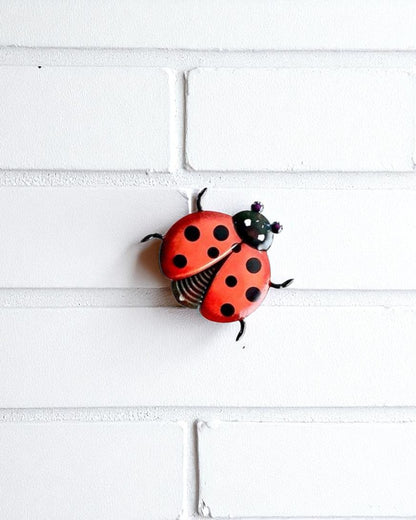 Metal Ladybird Wall Art