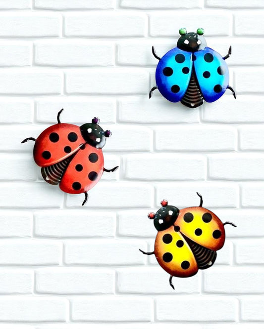 Metal Ladybird Wall Art