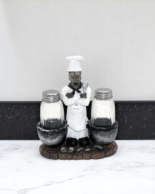 Skeleton Chef Salt & Pepper Set