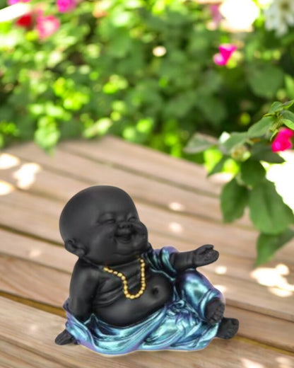8cm Happy Cute Shiny Buddha