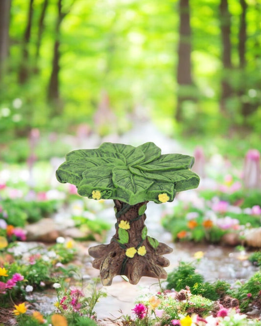 Fairy Garden  Leaf Table