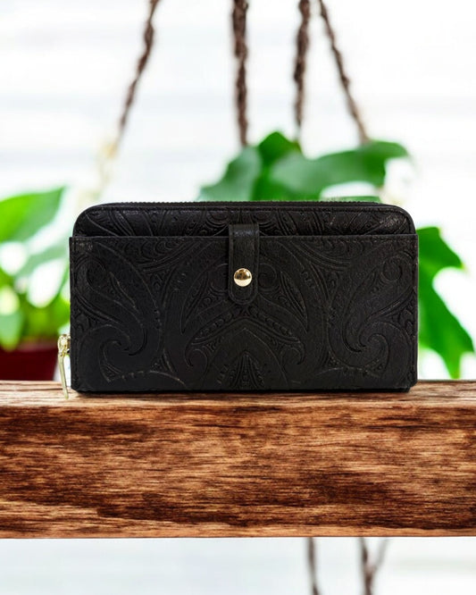 Wallet - Fitzroy - Miriama Grace-Smith - Black