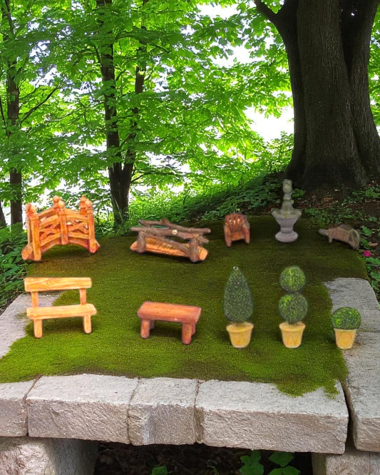 Mini Fairy Garden Furniture