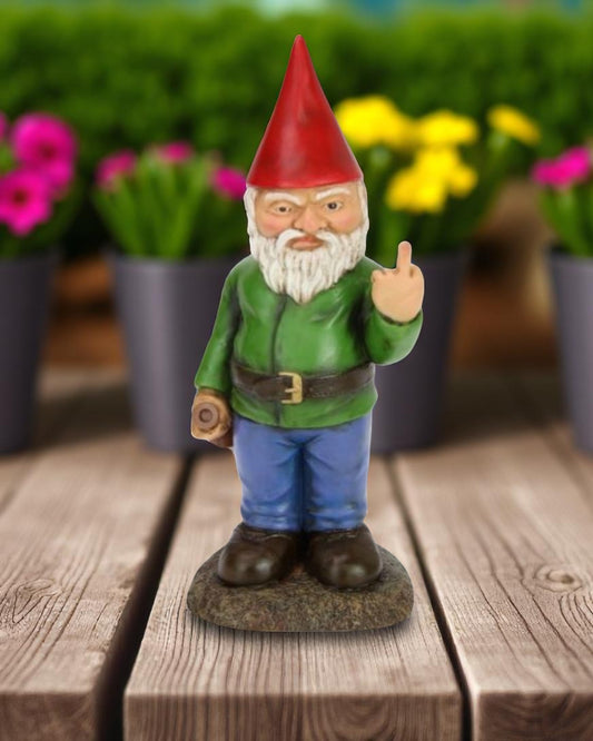 Rude Drinking Gnome