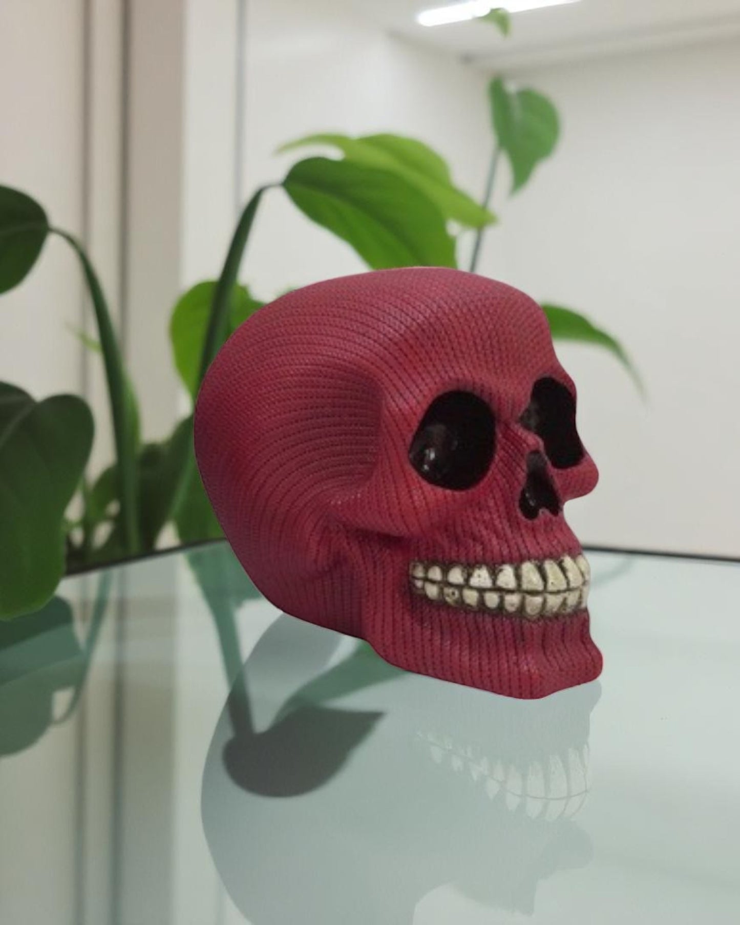 Skull Red, Black, Silver