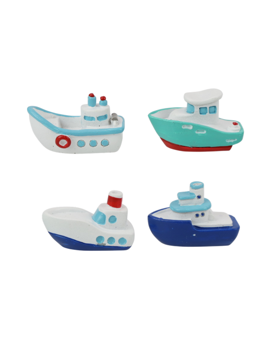 Miniature Boat - set of 4