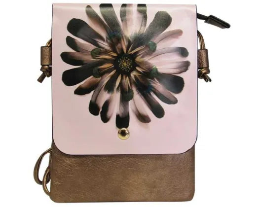Floral Art Flap Bag