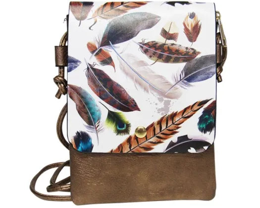 Feathers Flap Bag