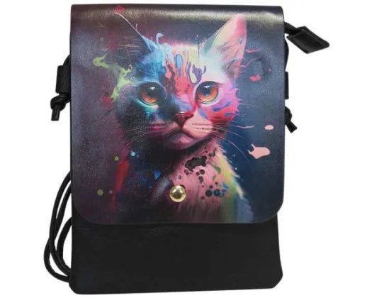 Painted Cat Flap Bag