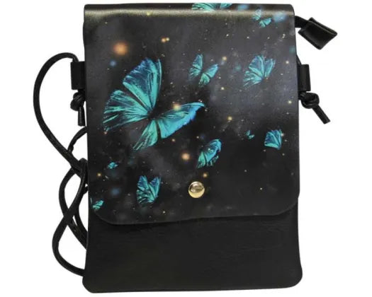 Butterfly Night Flap Bag