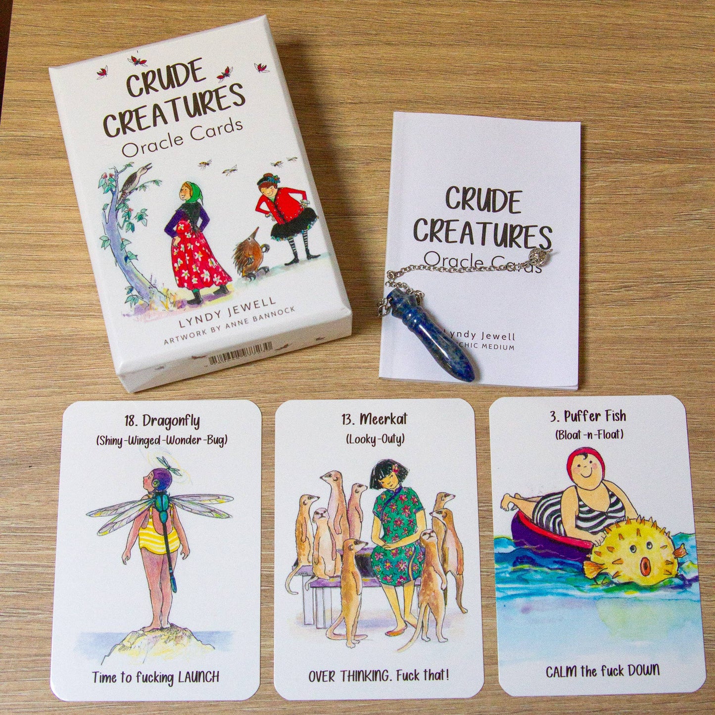 Crude Creatures Oracle Cards