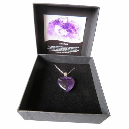 LARGE CRYSTAL HEART PENDANT