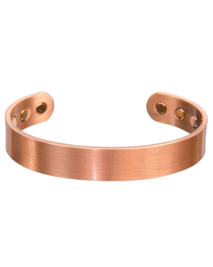 Magnetic Copper Bracelet - Plain - Antique Copper