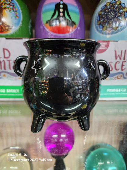 Black Mystical Oil Burner