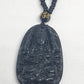 Obsidian Buddha Necklace