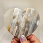 Agate Slice Heart