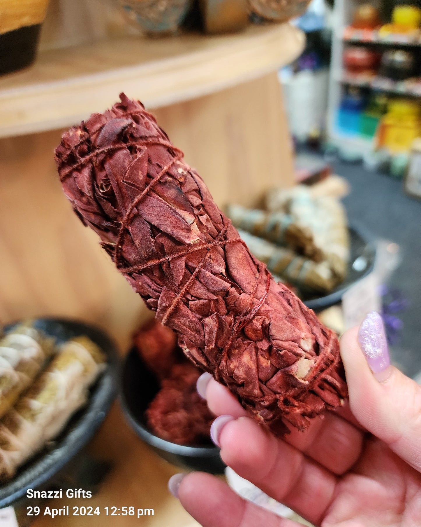 Dragons Blood & Sage Smudge - 5inch