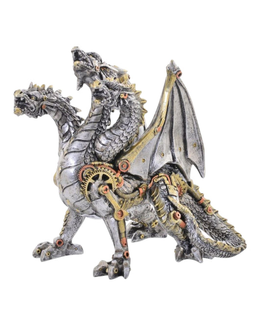 Steampunk 3 headed Dragon