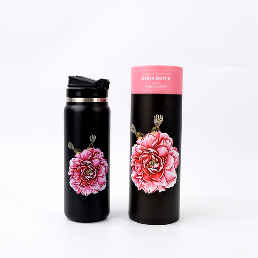 Drink Bottle - Fantail and Camelia