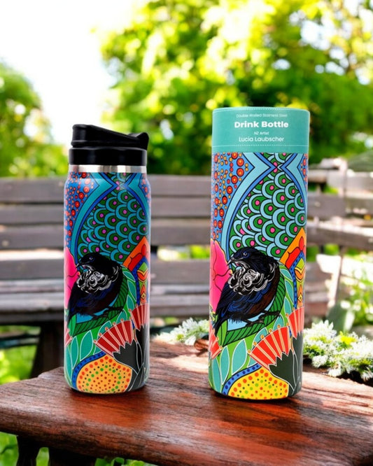 Drink Bottle - Joyful Tui