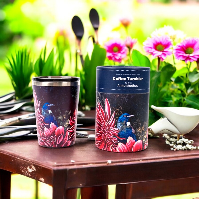 NZ Double Walled S/S Tumbler - Tui & Dahlia