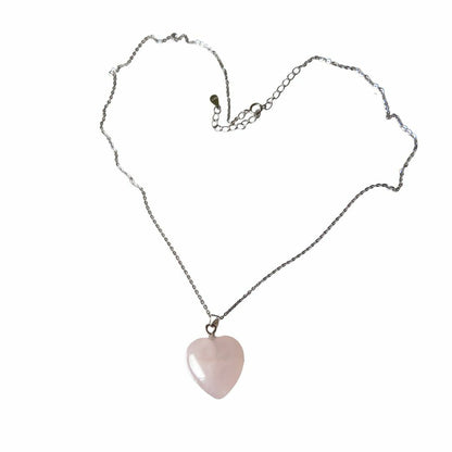 LARGE CRYSTAL HEART PENDANT