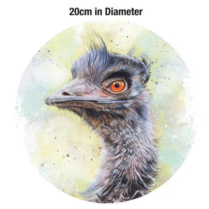 Emu Ceramic Round Pot Trivet | 20 cm Diameter