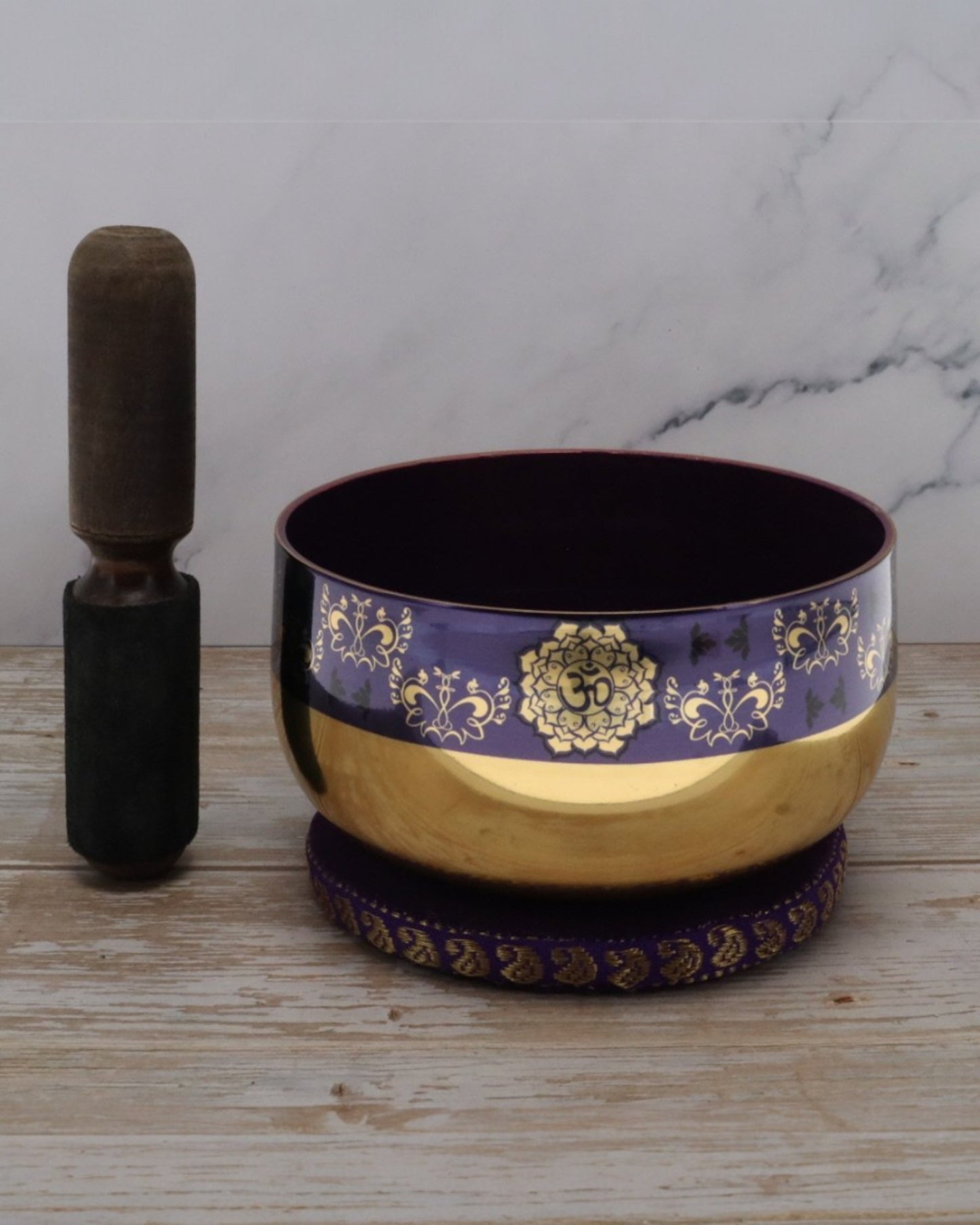 SINGING BOWL - Gift Set Purple 12.5cm